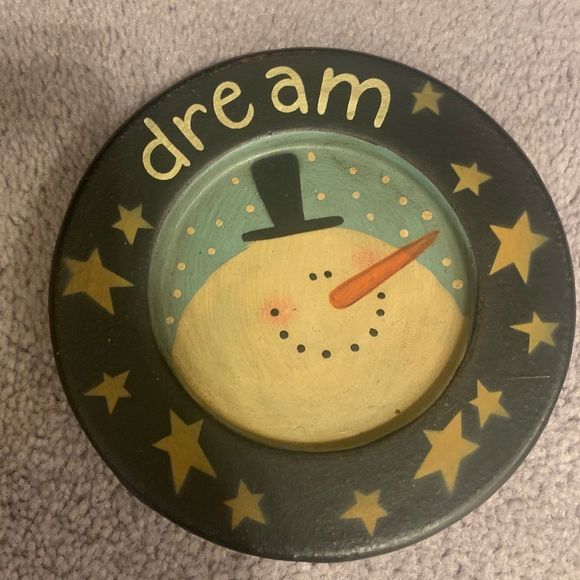 Decorative☃️Plate - Picture 1 of 1